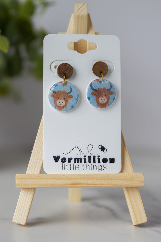 Highland Cow Dangles - Sm