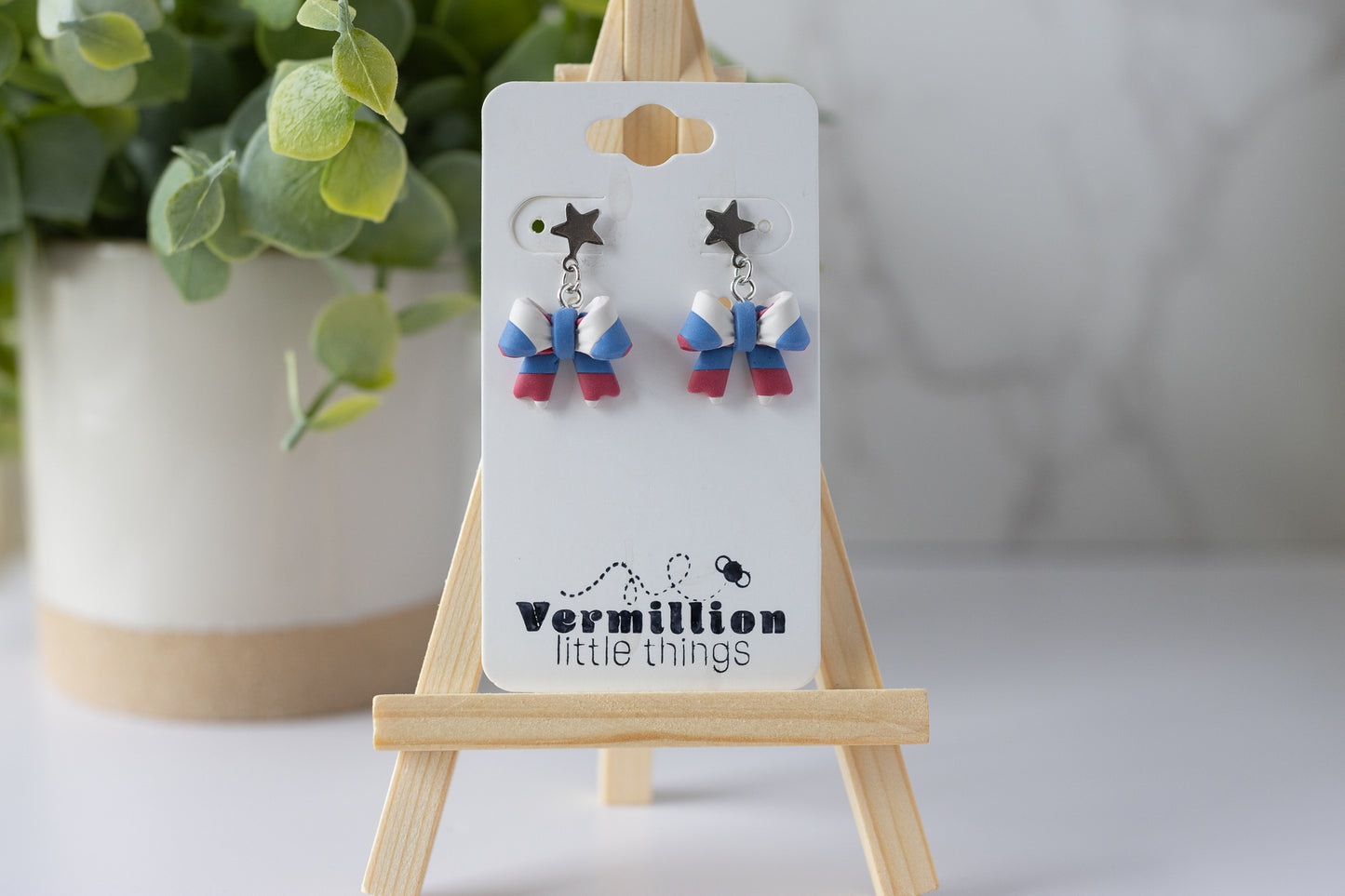 Red, White & Blue Bows