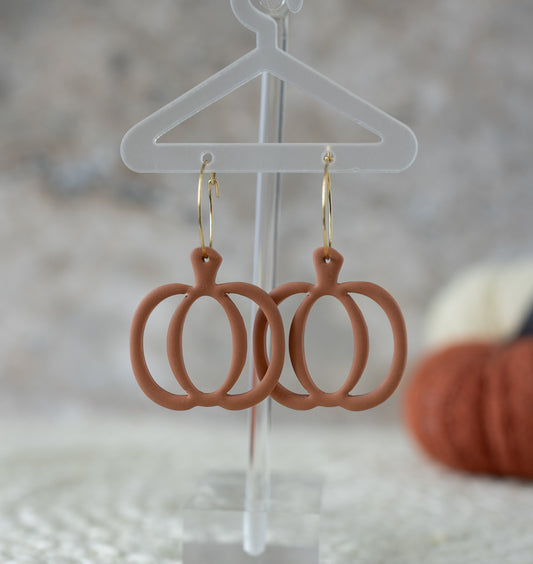 Hollow Pumpkin Dangles